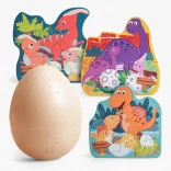 TOP BRIGHT Puzzle Dinosaur Egg 3×6 pieces
