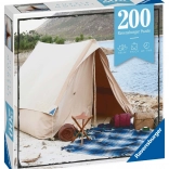Puzzle Moments 200 pièces - Camping