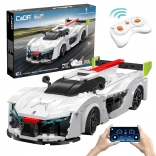 Bouwset CaDA RC raceauto Pininfarina H2 Speed 1:20 wit (296 stukjes, Dual Mode)