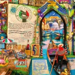 Puzzel Het leven als een open boek: Venetië 4000 stukjes BLUEBIRD