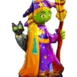 Ballon gonflable Sorcière 63x115 cm