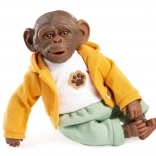 Realistic Monkey Baby with Soft Body – 32 cm
