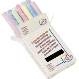 Kleurige krijt voor het bord of asfalt