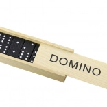Domino in houten doosje – 28 stenen