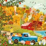 Puzzle Herbststillleben 1000 Teile MAGNOLIA