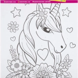 Grafix schilderen op nummer - Eenhoorns en lekkernijen