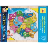 carte magnétique de la Pologne I'M A GENIUS