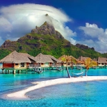 Puzzel Bora Bora, Tahiti 500 stukjes