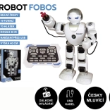FOBOS Interactive Robot 40 cm, speaks Czech, with remote control and USB charging