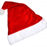 Christmas hat with pom-pom 28 × 40 cm