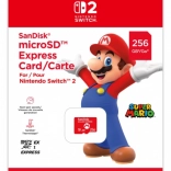 microsd express kaart 256 gb sandisk pro nintendo switch