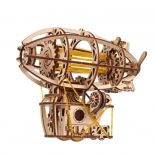 Ugears puzzle mécanique 3D en bois Steampunk airship