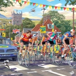 Falcon puzzel wielerwedstrijd 1000 stukjes – Jan van Haasteren