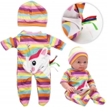 Woopie Royal Outfit Set for Unicorn Doll – Bodysuit and Cap 43–46 cm