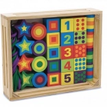 Grote kralen om te rijgen voor kinderen