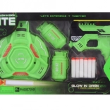 Pistool met verlicht doelwit