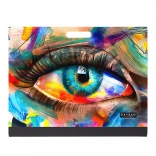 A4 Drawing Folder PICASSO Eye with Elastic Band