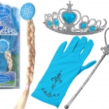 Ensemble d'accessoires pour petite princesse Reine des Neiges