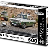 Retro-Auto-Puzzle VAZ 21011 Volkspolizei 500 Teile