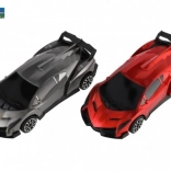 Racing car with flywheel 22 cm