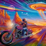 puzzel 1000 stukjes DreamScapes: wilde rit