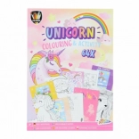 Children's Coloring and Activity Book Unicorn A4