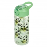 Bouteille Tritan avec paille Football 500 ml