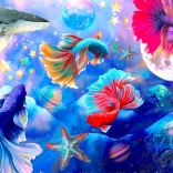 Puzzle Unterwasser-Galaxie 1000 Teile