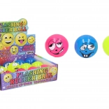 Lichtgevende bal met gezichtje 5,5 cm