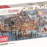 Puzzle panoramique Clementoni Collection de Noël Préparation pour Noël 1000 pièces
