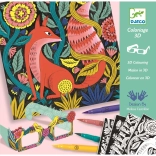 Forêt fantastique avec effets 3D Djeco