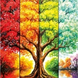 Puzzle Baum im Herbst 1000 Teile