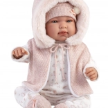 Poupée réaliste Llorens New Born bébé avec sons