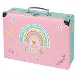 Valisette enfant pliable Arc-en-ciel