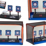 Electronic shooting target with digital score