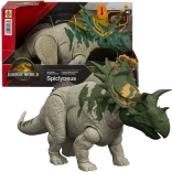 Jurassic World Rebirth dinosaurusfiguur Spiclypeus 30 cm met geluiden