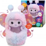 Curlimals Flutter Wonders beertje Bella interactieve knuffel 18 cm