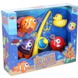 Vissen vangen met eendje