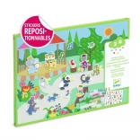 Djeco création avec autocollants Musiciens