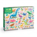 Mudpuppy Puzzle Machtige Dinosaurussen 100 Stukjes