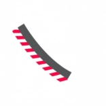 outer curbs for curve 3/30° for Carrera Evolution, Digital 132 and Digital 124 slot car tracks