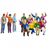 1:32 fan figures – set of 15 pcs for slot car tracks