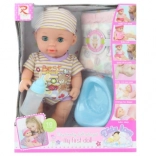 Interactive Baby Doll with Accessories – Peeing and Sound Effects