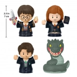 set figuren little people harry potter: de geheime kamer (4-pack)
