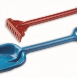 Androni recycling schep en hark voor zand