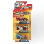 T-Racers Mix 'N Race auto's 3 stuks