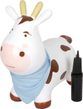 saute-âne gonflable vache small foot