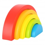 Wooden Stackable Rainbow for Children