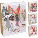 Gift Bag M Christmas 26 × 32 × 10 cm
