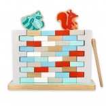 Wooden balancing game DON'T BREAK THE WALL